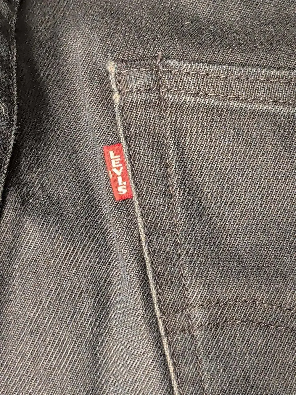 Levi's 502 Premium Black Tapered Jeans W30 L32